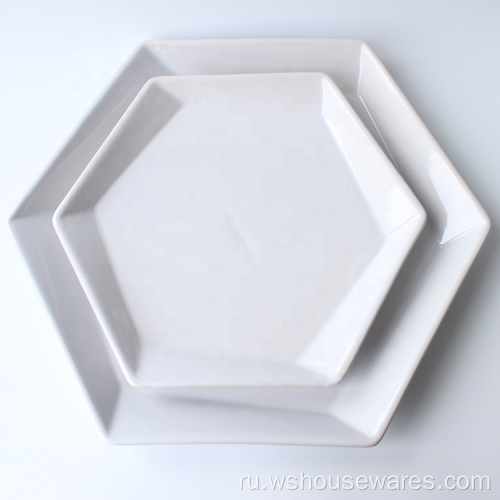 Оптом многоугольник посуда керамики роскошь